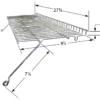 Char-Griller Chrome Steel Wire Warming Rack -GRILLSPOT Sales 03511 dimensions
