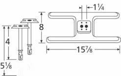 Fiesta Stainless Steel Burner Assembly
