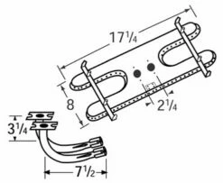 Shepherd Shepard Stainless Steel Burner Assembly