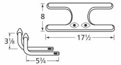 GrillMate Stainless Steel Burner Assembly