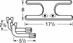 Char-Broil Stainless Steel Twin-H Burner