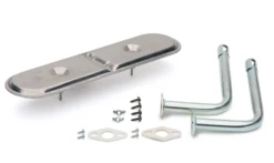 GrillMaster Stainless Steel Oval Twin Burner Assembly