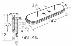 Sunbeam Stainless Steel Burner