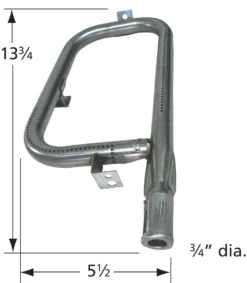 Backyard Grill Stainless Steel Burner (Left)