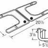 Fiesta Stainless Steel H-Burner Burner Assembly -GRILLSPOT Sales 19202 79402