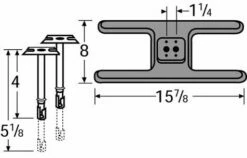Fiesta Cast Iron Burner Assembly