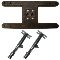 El Patio Cast Iron H-Twin Burner