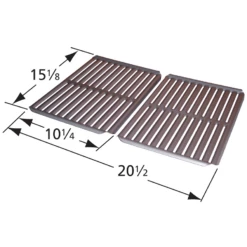 Great Outdoors Stamped Stainless Steel Cooking Grate Set 5 Great Outdoors Stamped Stainless Steel Cooking Grate Set -GRILLSPOT Sales 532s2 dimensions updated