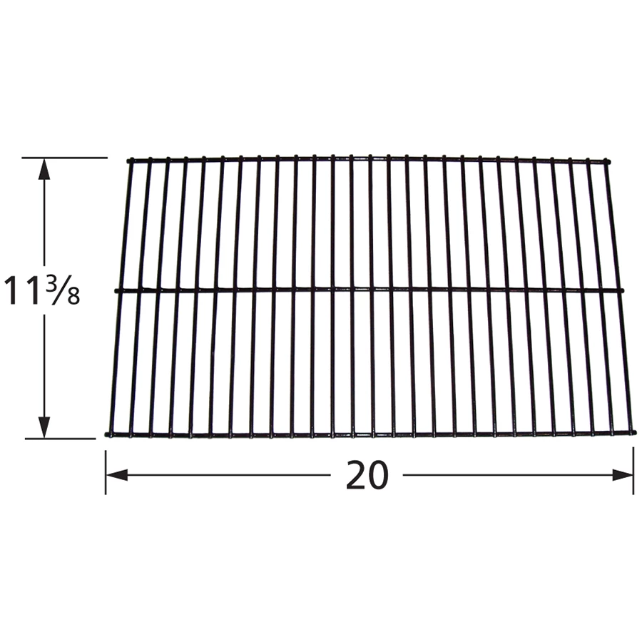 Broil-Mate Porcelain Steel Wire Cooking Grate 4 Broil-Mate Porcelain Steel Wire Cooking Grate - Image 2