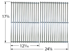 Jamie Oliver Stainless Steel Cooking Grate Set -GRILLSPOT Sales 5s182 dimensions 2 1 1 1