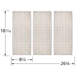 Thermos Stamped Stainless Steel Cooking Grate Set -GRILLSPOT Sales 5s473 dimensions
