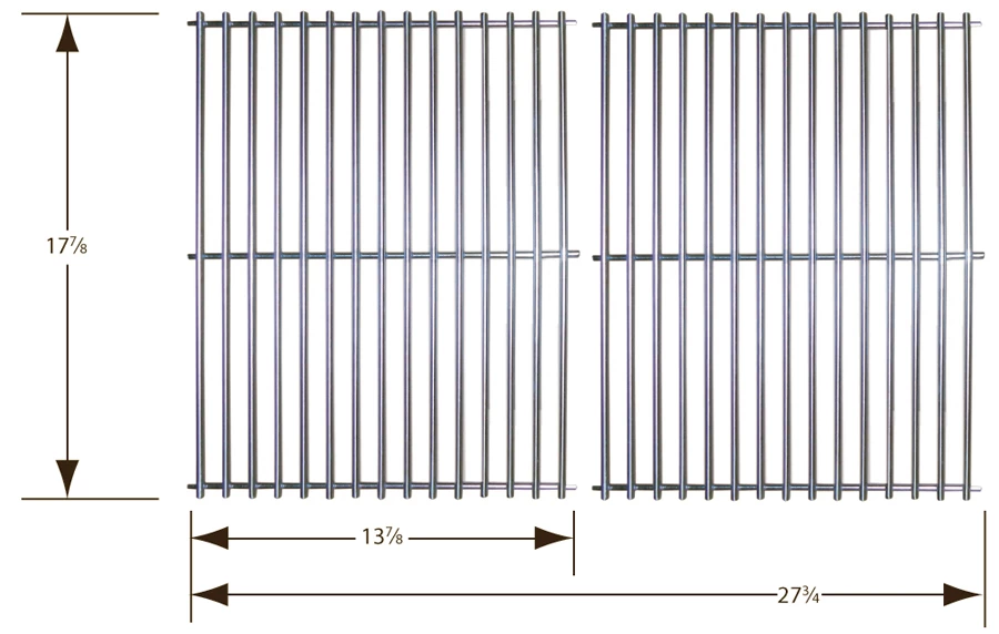 Tera Gear Stainless Steel Wire Cooking Grate Set 3 Tera Gear Stainless Steel Wire Cooking Grate Set
