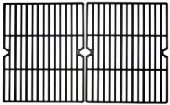 BBQ Pro Porcelain Cast Iron Cooking Grate Set