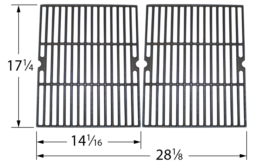 Mission Porcelain Cast Iron Cooking Grate Set 4 Mission Porcelain Cast Iron Cooking Grate Set - Image 2