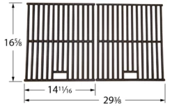 Shinerich Porcelain Cast Iron Cooking Grate Set -GRILLSPOT Sales 65112 dimensions 1