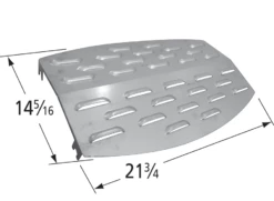 Great Outdoors Stainless Steel Oval Heat Plate