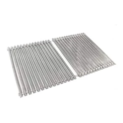 Stamped Stainless Steel Channel Rod Cooking Grate Set For Select Weber Models