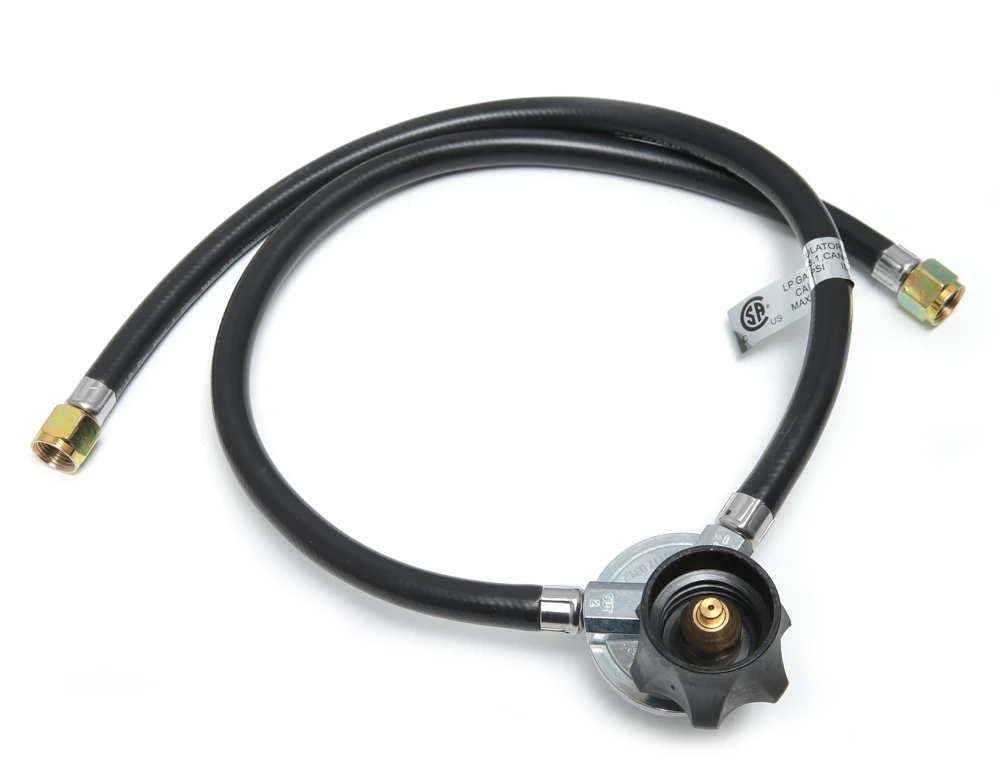 Brinkmann 25-Inch Dual Propane Hose & Regulator 3 Brinkmann 25-Inch Dual Propane Hose & Regulator