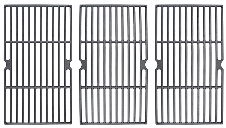 RevoAce Porcelain Cast Iron 3-Piece Cooking Grate Set 3 RevoAce Porcelain Cast Iron 3-Piece Cooking Grate Set
