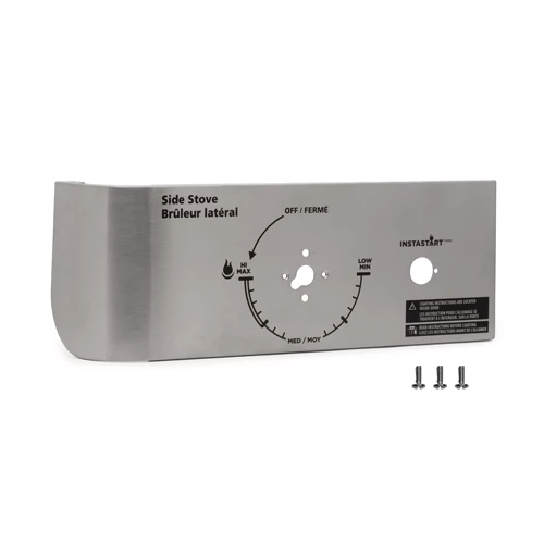 Coleman Revolution OEM Stainless Steel Left Side Shelf Fascia 3 Coleman Revolution OEM Stainless Steel Left Side Shelf Fascia